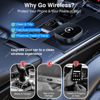 2-in-1 Wireless CarPlay Adapter for Cars, CarPlay Adapter