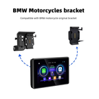 M3A Motorcycle Navigator (for BMW)|Five-inch IPS DisplayWireless CarPlay & Android Auto|Plug & Play GPS Screen|Bluetooth 5.3+WiFi|Perfectly Adapted to BMW Models (Mounting Brackets Not Included)