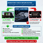 2-in-1 Wireless CarPlay Adapter for Cars, CarPlay Adapter